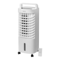Sencor - Mobiele luchtkoeler met LED-display 3-in-1 45W/230V wit + afstandsbediening
