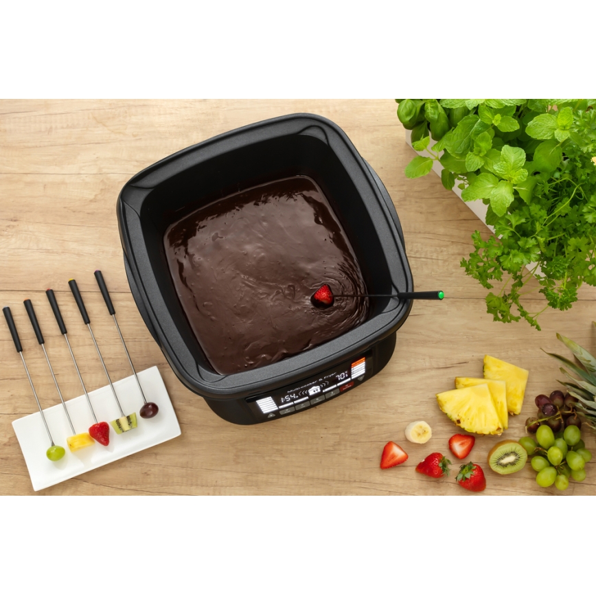 Sencor - Multifunctionele Frituurpan met Accessoires 1800W/230V 18 functies 4,8l