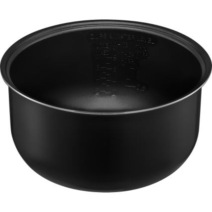 Sencor - Multifunctionele rijstkoker 700W/230V 1,5 l roestvrij staal/zwart