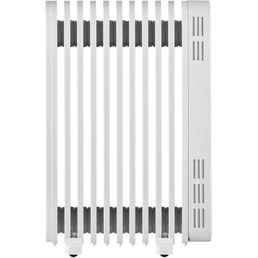 Sencor - Oliegevulde radiator met 11 ribben, 1000/2300W/230V, wit, met afstandsbediening