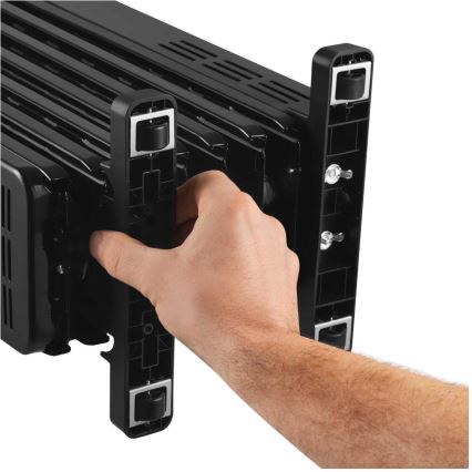 Sencor - Oliegevulde radiator met 7 ribben, 600/900/1500 W, 230 V, zwart