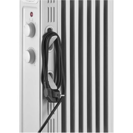 Sencor - Oliegevulde radiator met 7 ribben 600/900/1500W/230V wit