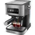 Sencor - Piston-espressomachine 1050 W/230 V zwart/mat chroom