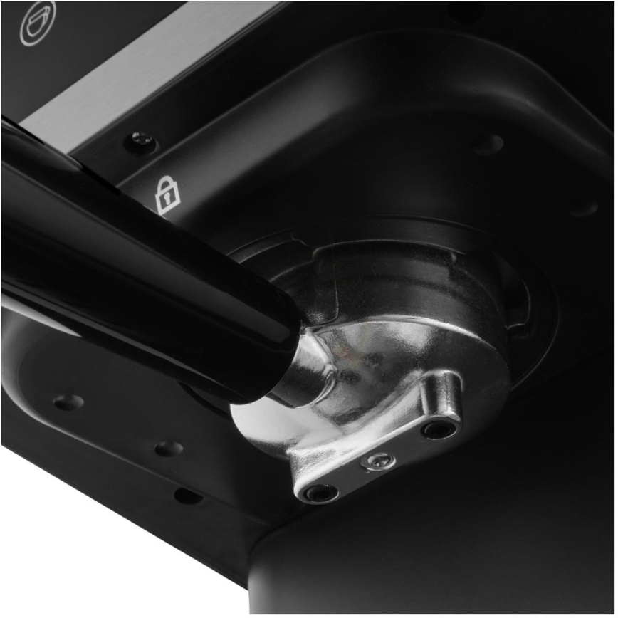 Sencor - Piston-espressomachine 1050 W/230 V zwart/mat chroom