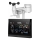 Sencor - Professioneel weerstation met kleurenscherm en wekker 5V/3xAAA + 3xAA