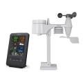 Sencor - Professioneel weerstation met LCD-scherm en wekker 1xCR2032 + 3xAA