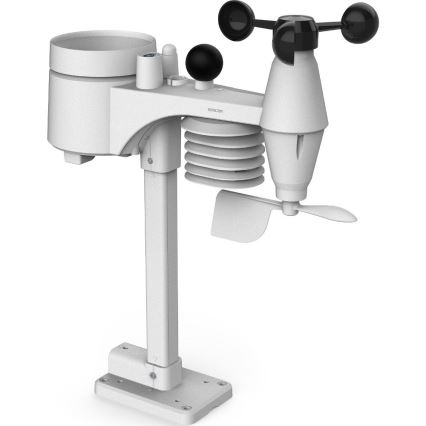 Sencor - Professioneel weerstation met kleurenscherm en wekker 5V/1xCR2032 + 3xAA