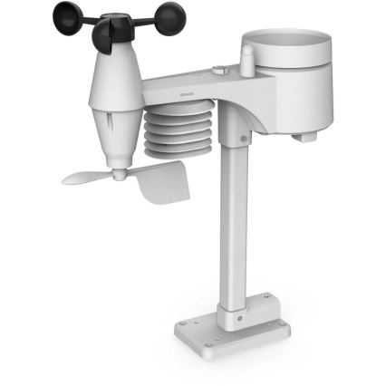 Sencor - Professioneel weerstation met kleurenscherm en wekker 5V/3xAAA + 3xAA