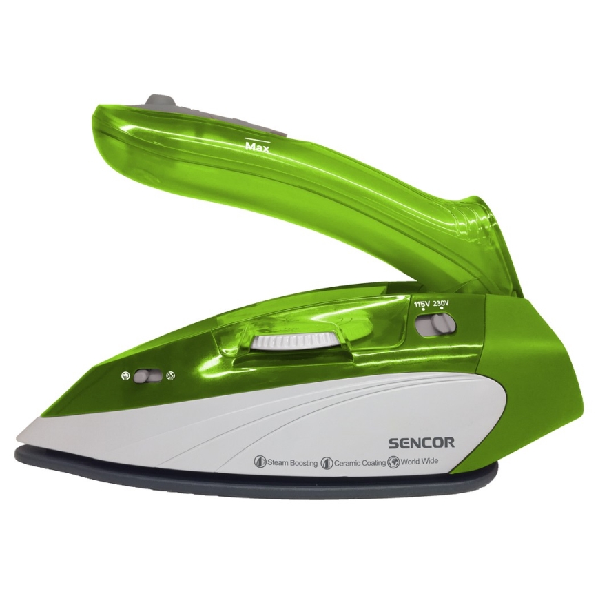 Sencor - Reis Strijkijzer 1100W/115V/230V groen