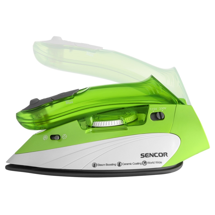 Sencor - Reis Strijkijzer 1100W/115V/230V groen