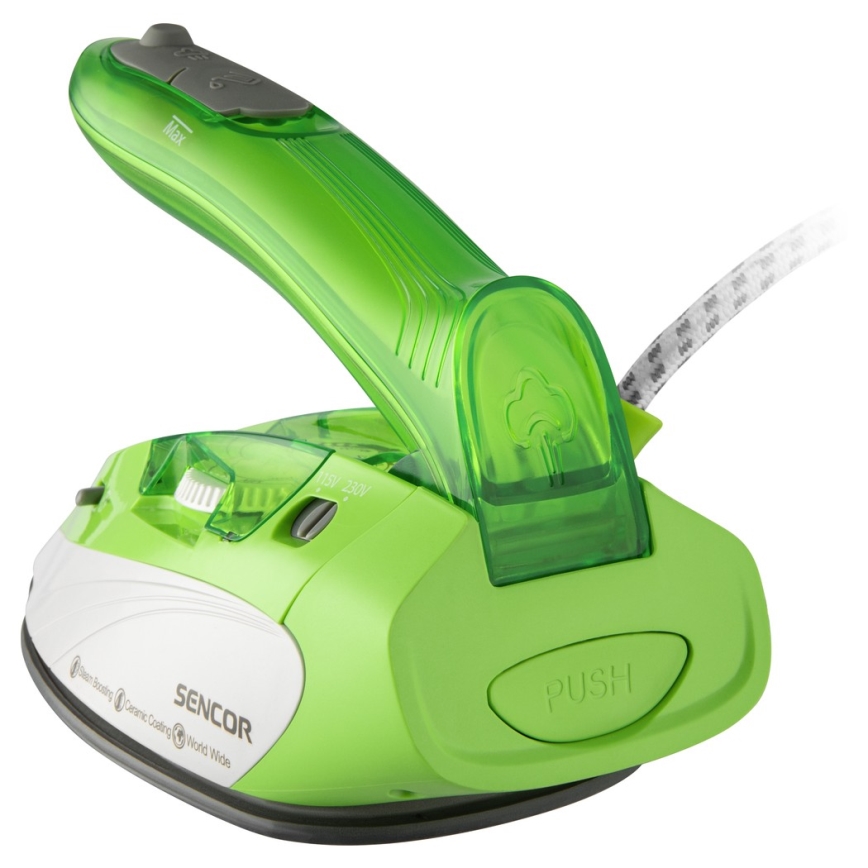 Sencor - Reis Strijkijzer 1100W/115V/230V groen