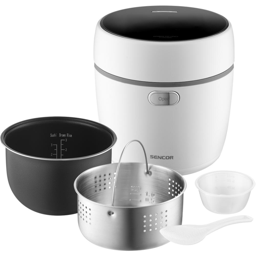 Sencor - Rijstkoker 350W/230V 0,6 l wit