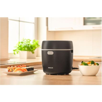 Sencor - Rijstkoker 350W/230V 0,6 l zwart