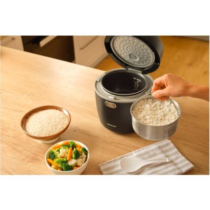 Sencor - Rijstkoker 350W/230V 0,6 l zwart