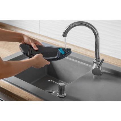 Sencor - Robotstofzuiger met mop 2in1 25W 2600 mAh zwart/zilver + remote control