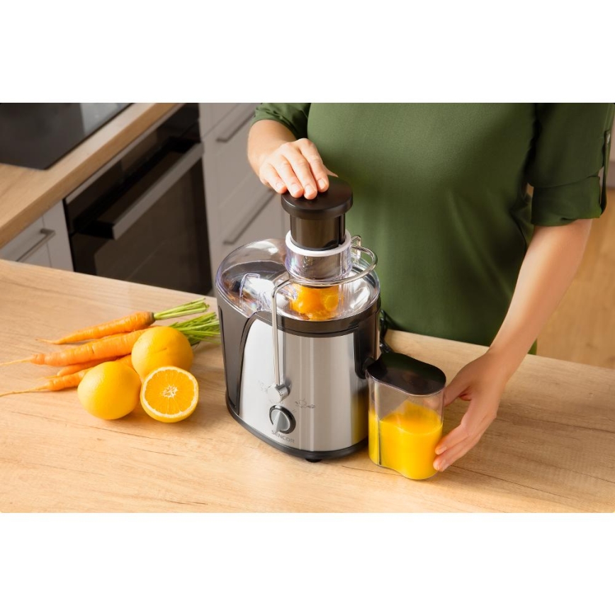 Sencor - Sapcentrifuge 400W/230V mat chroom/zwart