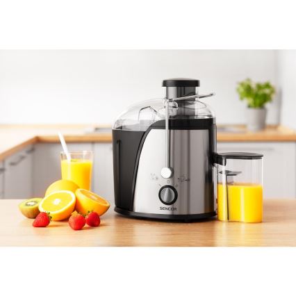 Sencor - Sapcentrifuge 400W/230V mat chroom/zwart