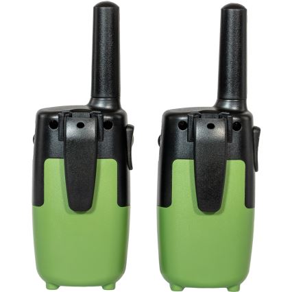 Sencor - SET 2x Walkietalkie 3xAAA bereik 7 km