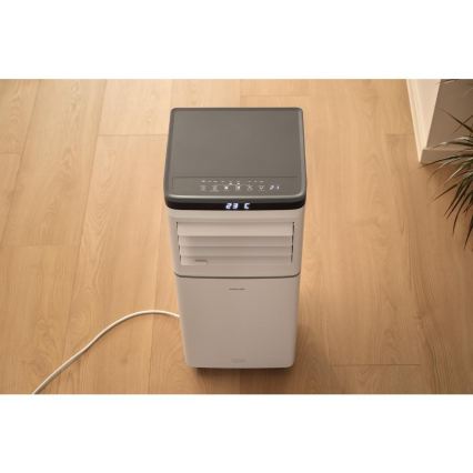 Sencor - Slimme mobiele airconditioner 3-in-1 inclusief compleet toebehoren 815 W/230 V 8000 BTU Wi-Fi wit + afstandsbediening