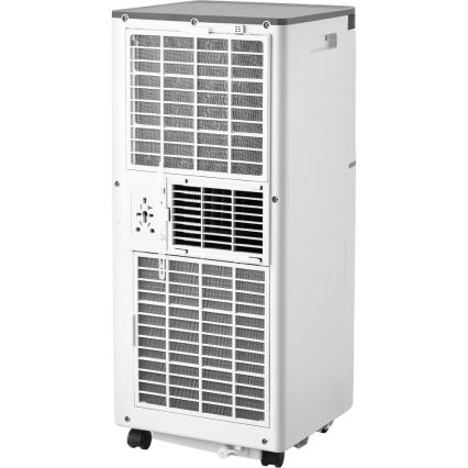 Sencor - Slimme mobiele airconditioner 3-in-1 inclusief compleet toebehoren 815 W/230 V 8000 BTU Wi-Fi wit + afstandsbediening