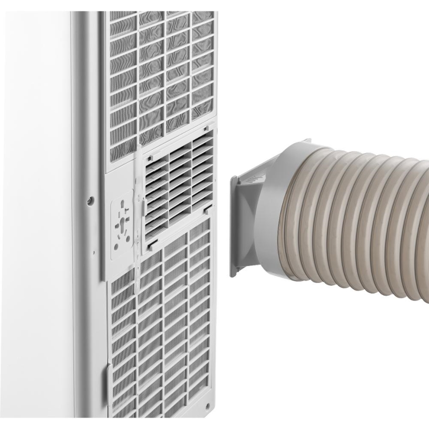 Sencor - Slimme mobiele airconditioner 3-in-1 inclusief compleet toebehoren 815 W/230 V 8000 BTU Wi-Fi wit + afstandsbediening