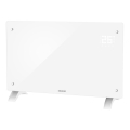 Sencor - Slimme elektrische convectorkachel 2000 W/230 V IP24 Wi-Fi wit + afstandsbediening