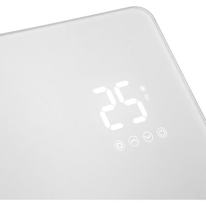Sencor - Slimme elektrische kachel/convectorkachel 1200/2400W/230V IP24 Wi-Fi wit