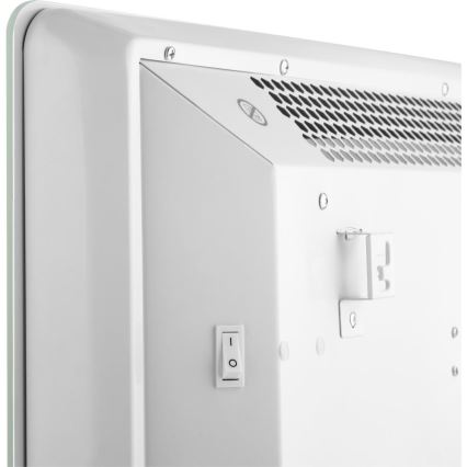 Sencor - Slimme elektrische kachel/convectorkachel 1200/2400W/230V IP24 Wi-Fi wit