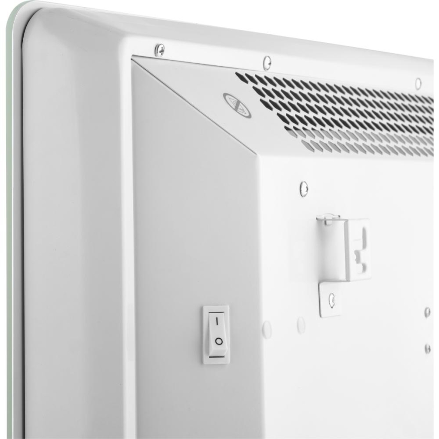 Sencor - Slimme elektrische kachel/convectorkachel 1200/2400W/230V IP24 Wi-Fi wit