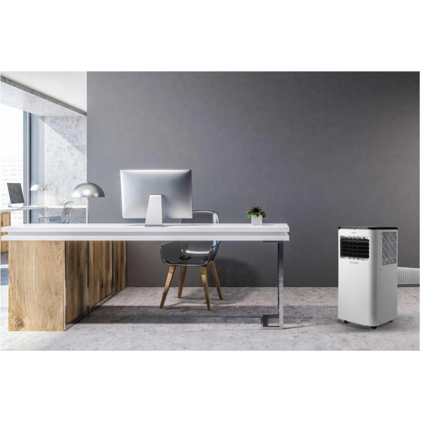 Sencor - Slimme mobiele airco 3in1 inclusief complete accessoires 1050W/230V 10000 BTU Wi-Fi + afstandsbediening