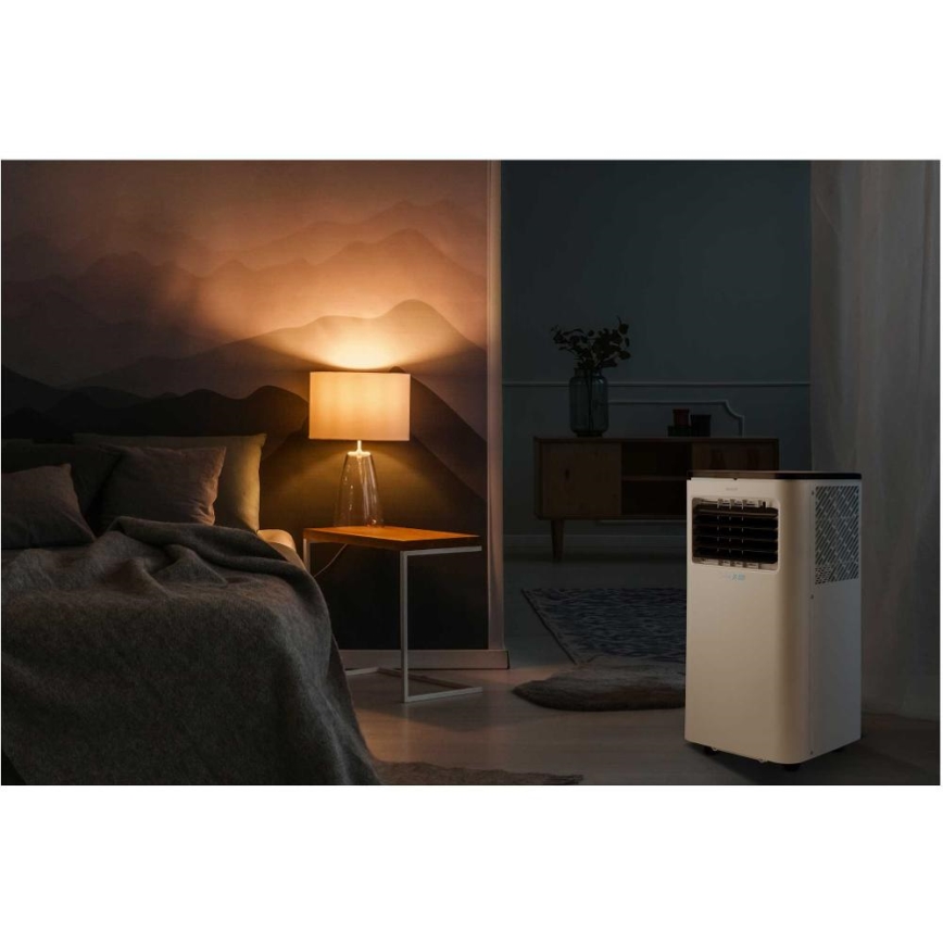 Sencor - Slimme mobiele airco 3in1 inclusief complete accessoires 1050W/230V 10000 BTU Wi-Fi + afstandsbediening