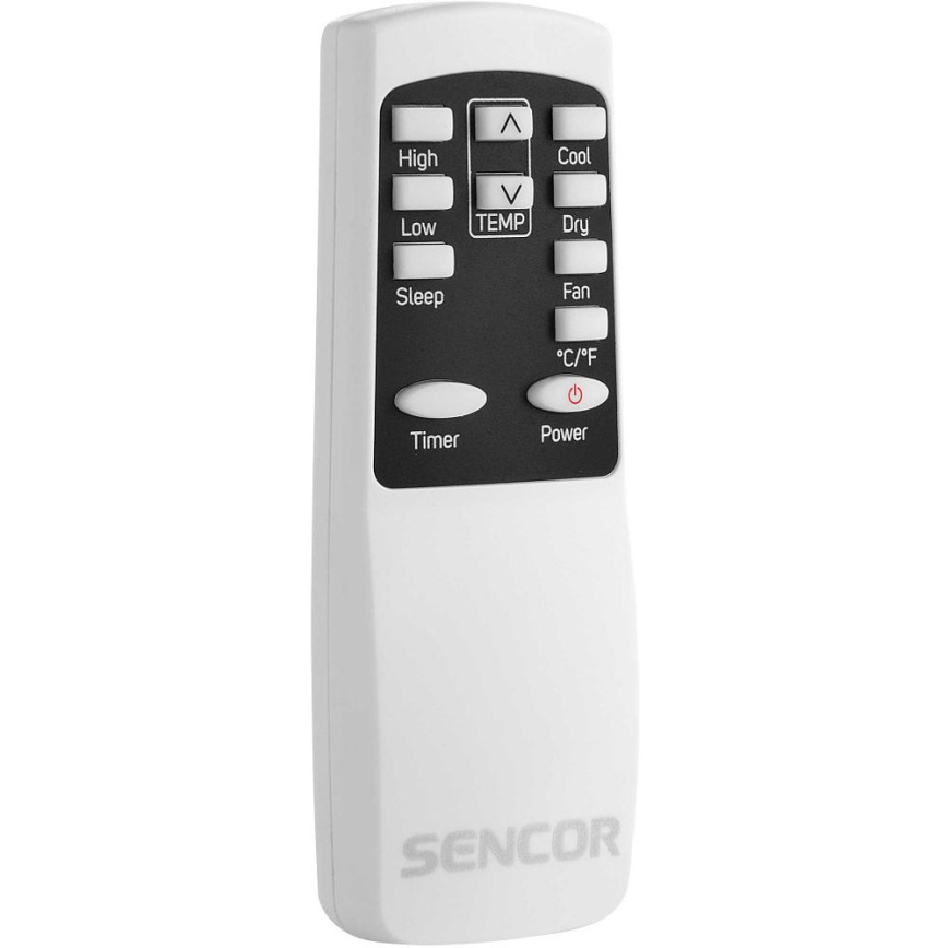 Sencor - Slimme mobiele airco 3in1 inclusief complete accessoires 1050W/230V 10000 BTU Wi-Fi + afstandsbediening