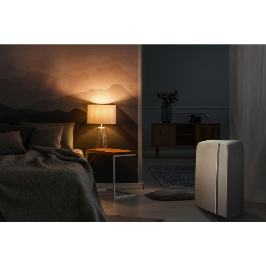 Sencor - Slimme mobiele airco 3in1 inclusief complete accessoires 1450W/230V 12000 BTU Wi-Fi wit + afstandsbediening