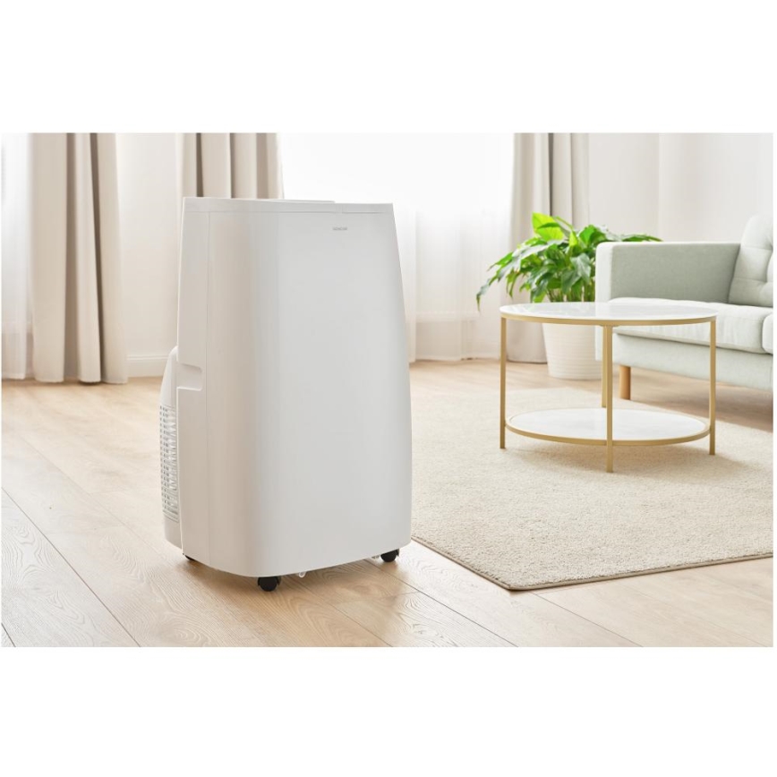 Sencor - Slimme mobiele airco 3in1 inclusief complete accessoires 1700W/230V 16000 BTU Wi-Fi + afstandsbediening