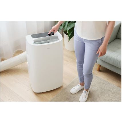 Sencor - Slimme mobiele airco 3in1 inclusief complete accessoires 1700W/230V 16000 BTU Wi-Fi + afstandsbediening