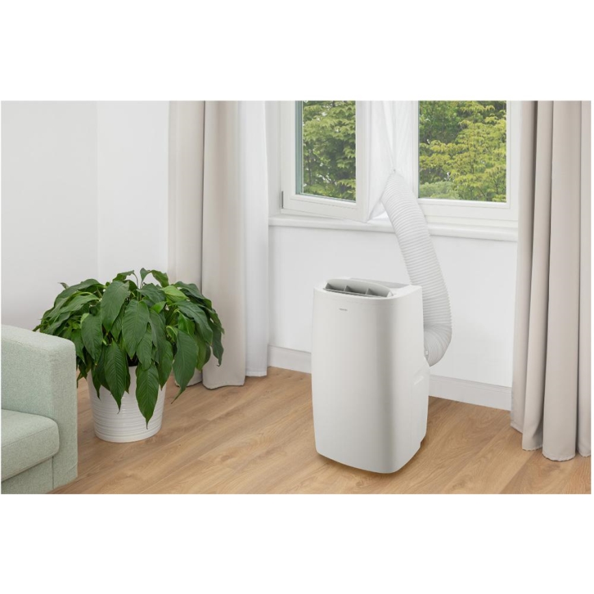 Sencor - Slimme mobiele airco 3in1 inclusief complete accessoires 1700W/230V 16000 BTU Wi-Fi + afstandsbediening