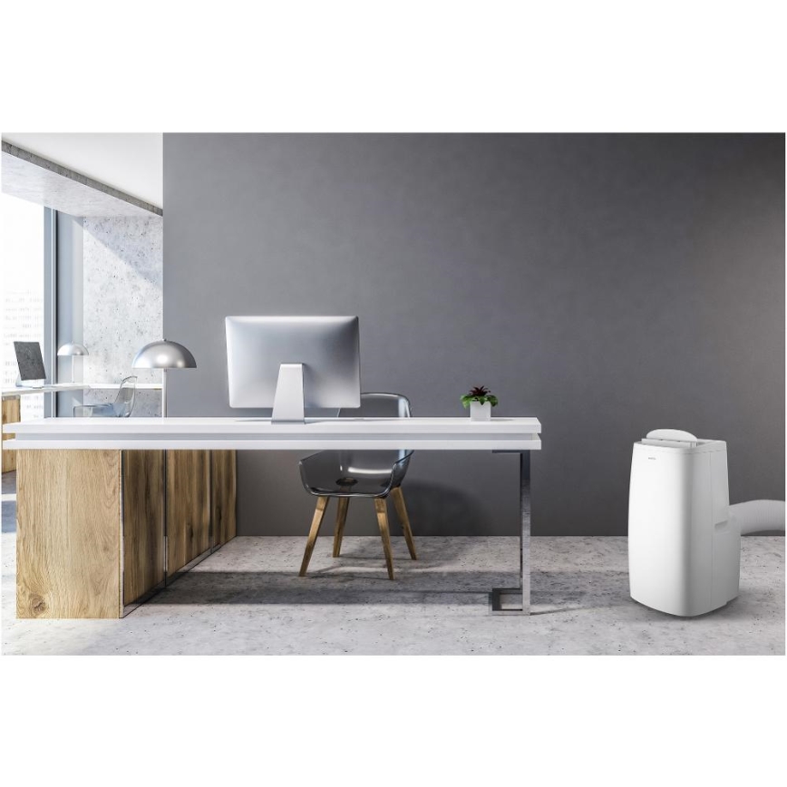 Sencor - Slimme mobiele airco 3in1 inclusief complete accessoires 1700W/230V 16000 BTU Wi-Fi + afstandsbediening