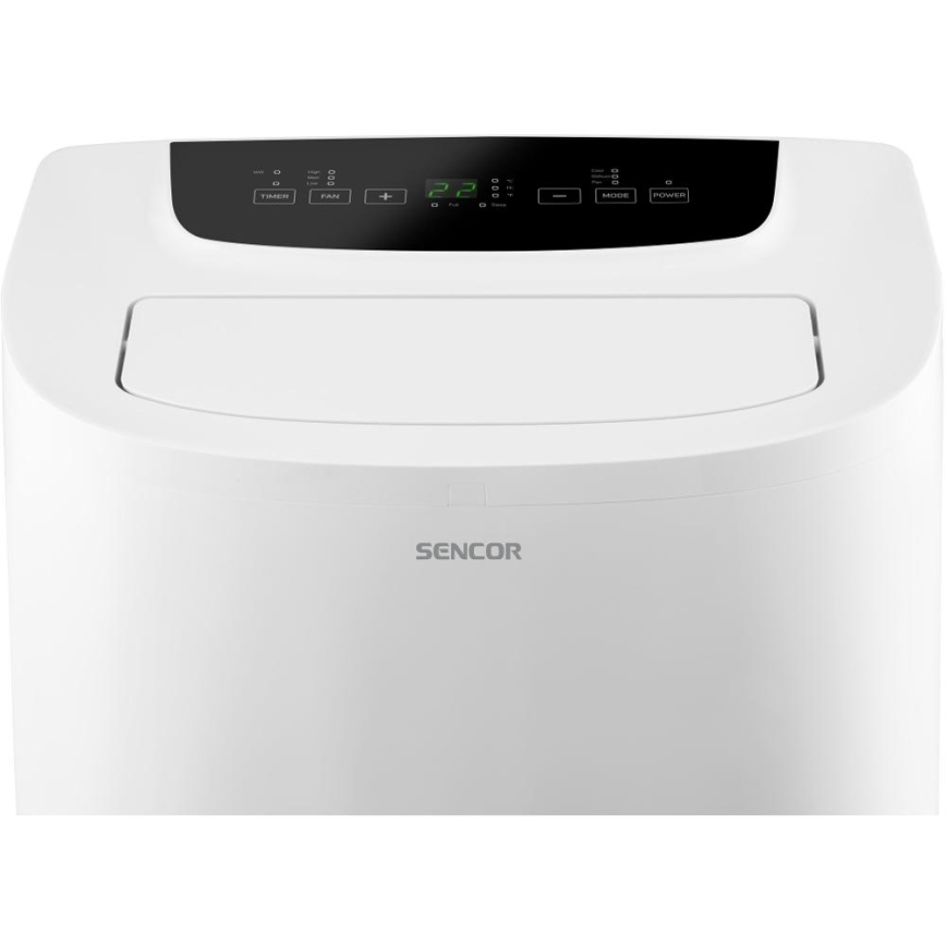 Sencor - Slimme mobiele airco 3in1 inclusief complete accessoires 1700W/230V 16000 BTU Wi-Fi + afstandsbediening