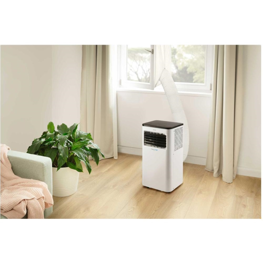 Sencor - Slimme mobiele airco 3in1 inclusief complete accessoires 805W/230V 8000 BTU Wi-Fi + afstandsbediening