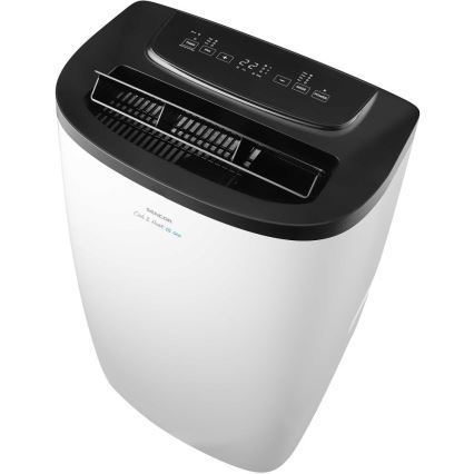 Sencor - Slimme mobiele airconditioner 4-in-1 inclusief complete accessoires 1750W/230V 18000 BTU Wi-Fi wit + afstandsbediening