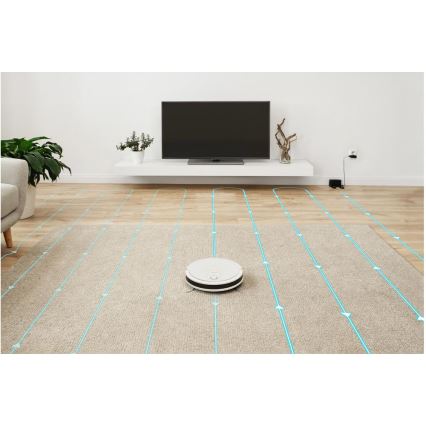 Sencor - Slimme robotstofzuiger met een dweil 2in1 28W/2600 mAh Wi-Fi wit + afstandsbediening