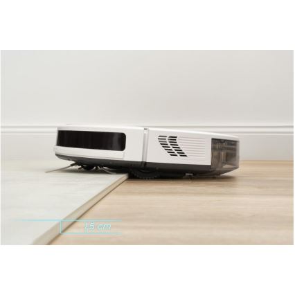 Sencor - Slimme robotstofzuiger met een dweil 2in1 28W/2600 mAh Wi-Fi wit + afstandsbediening