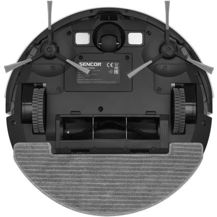 Sencor - Slimme robotstofzuiger met een dweil 2in1 28W/2600 mAh Wi-Fi wit + afstandsbediening