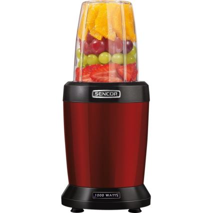 Sencor - Smoothie voedingsmixer 1000W/230V rood