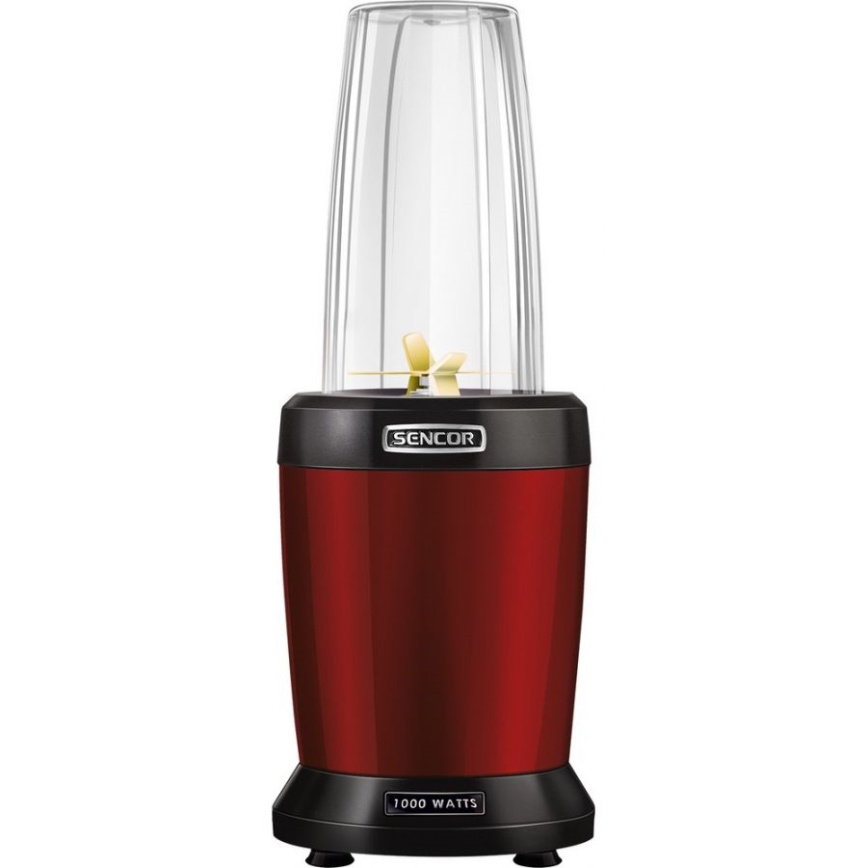 Sencor - Smoothie voedingsmixer 1000W/230V rood