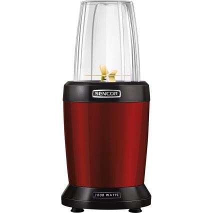 Sencor - Smoothie voedingsmixer 1000W/230V rood