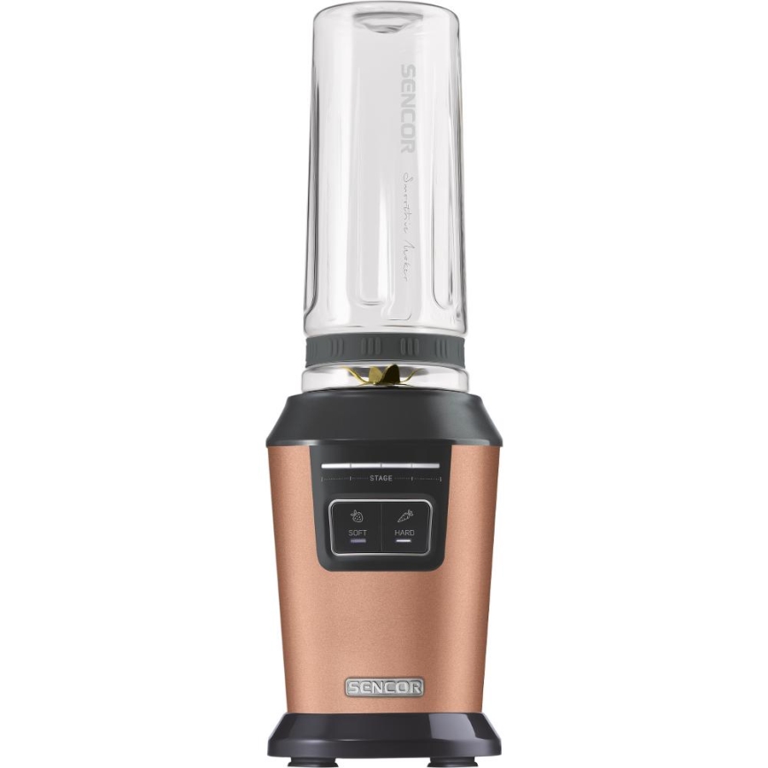 Sencor - Smoothieblender met accessoires 800W/230V koperkleurig