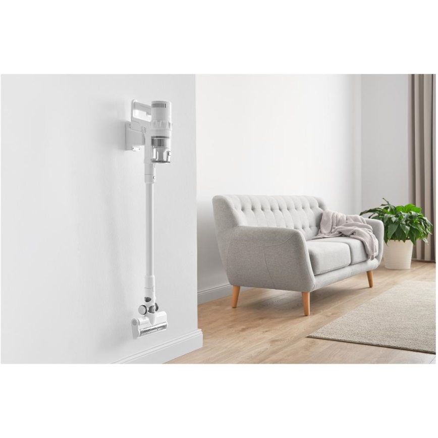 Sencor - Snoerloze steelstofzuiger 2in1 250W/2200 mAh wit