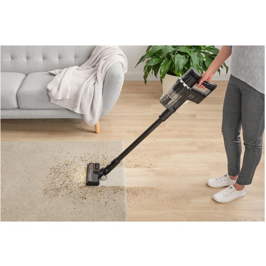 Sencor - Snoerloze steelstofzuiger 2in1 250W/2200 mAh zwart