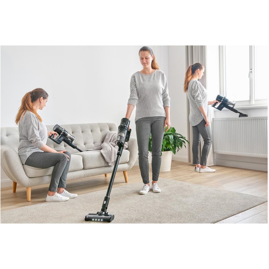 Sencor - Snoerloze steelstofzuiger 2in1 250W/2200 mAh zwart